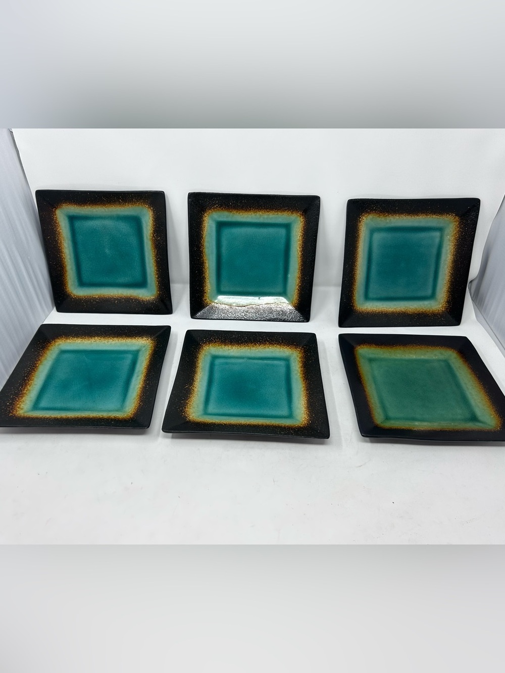 Better Homes and Gardens Jade Salad Plate 8 inch 6 plates